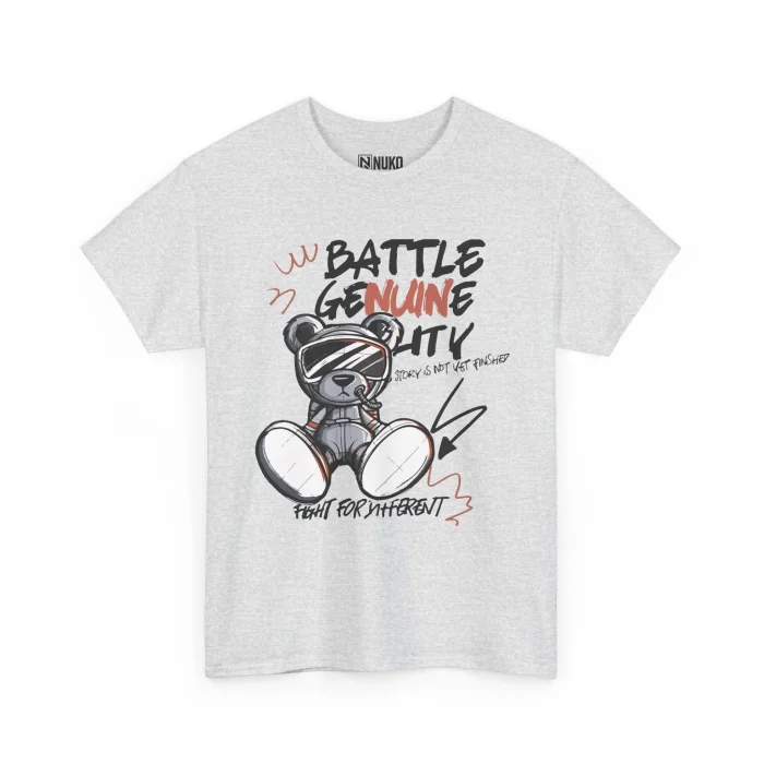 T-shirt z nadrukiem Battle Genuine